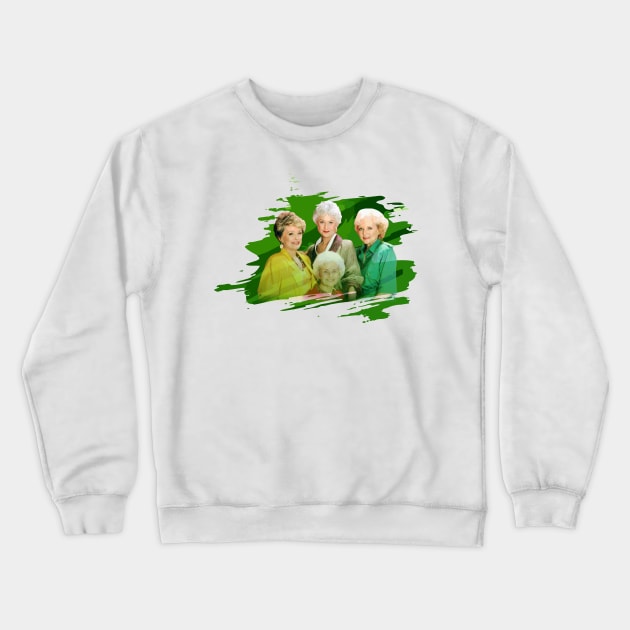 GOLDEN GIRLS - THANK YOU FOR BEING A FRIEND Crewneck Sweatshirt by MufaArtsDesigns